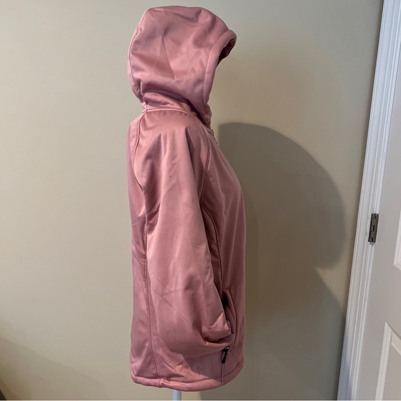Spyder Jacket Pink Full-zip hooded spfgm215-662 M MED Fur Lined NWT $169 woman’s - Picture 8 of 12